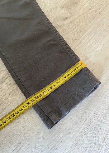 Erkek Çocuk Gri Kemerli  okul Pantolon - Görsel 4