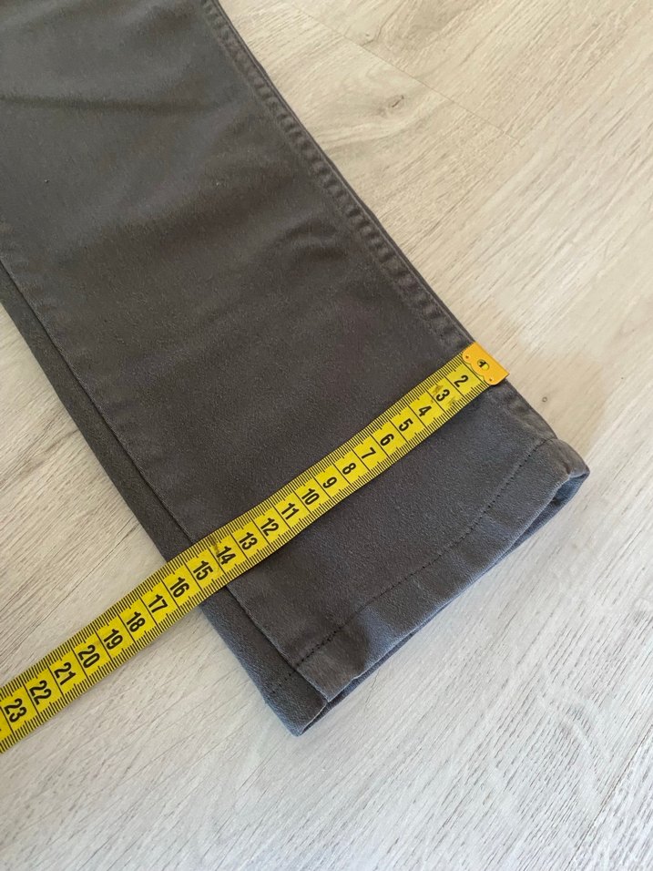 Erkek Çocuk Gri Kemerli  okul Pantolon - Görsel 4