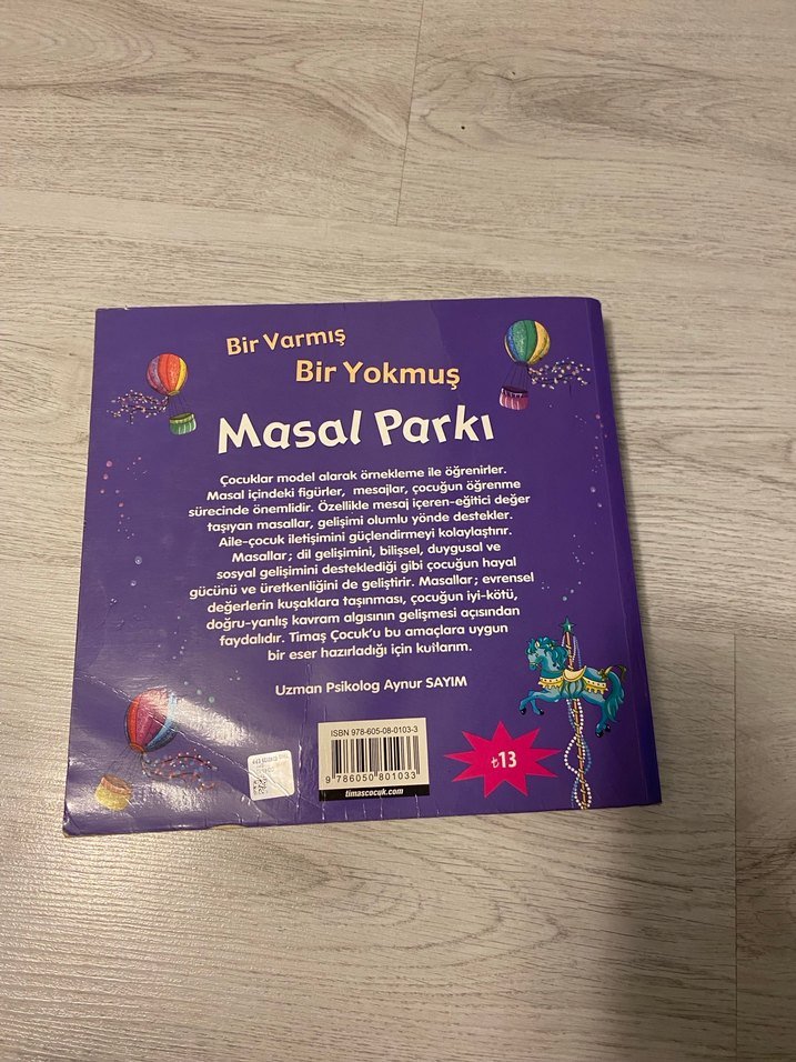 Bir Varmış Bir Yokmuş Masal Parkı Çocuk Kitabı - Görsel 4