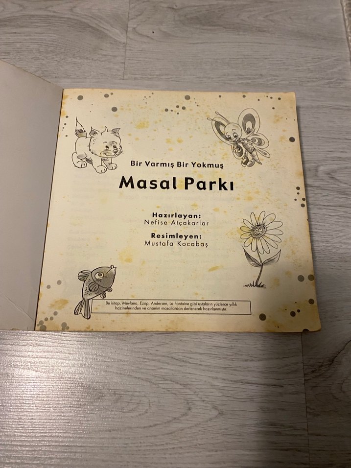 Bir Varmış Bir Yokmuş Masal Parkı Çocuk Kitabı - Görsel 2