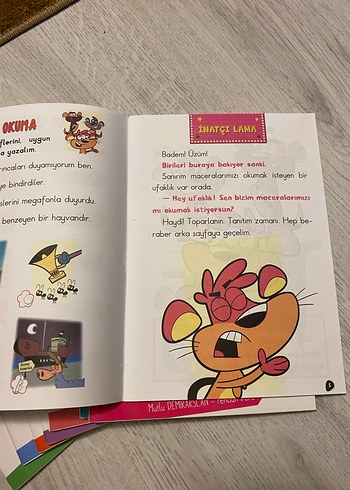 Kuruyemiş Kardeşle - İnatçı Lama Çocuk Kitapları 1.sınıf uygun - Görsel 4