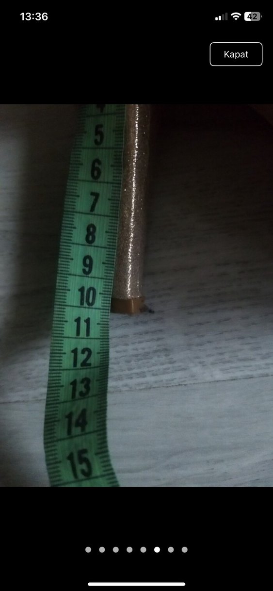 Altın Rengi Kadın Topuklu abiye ayakkabı - Görsel 5