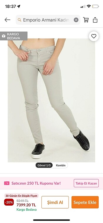 Armani Jeans Armani Jeans Pantolon