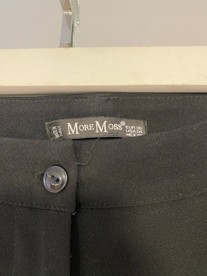 Siyah Kadın Kumaş Pantolon - Görsel 3