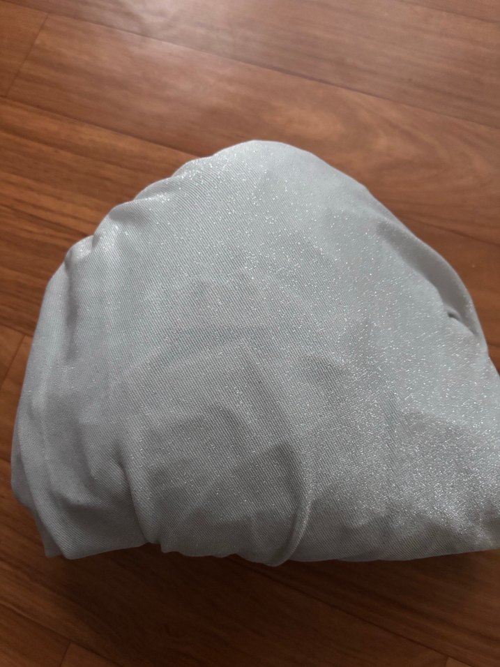 Gri Düz Modern lastikli çarşaf - Görsel 3