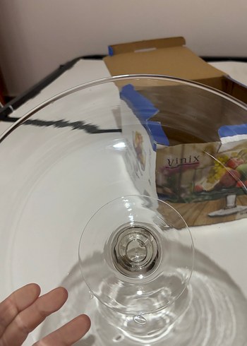 Vinix Cam Kase - Şeffaf, Baskılı Kutulu - Görsel 5