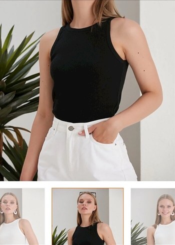 Siyah Crop - Görsel 2