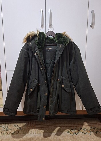 Fashion Friends Koyu Haki Kadın Mont