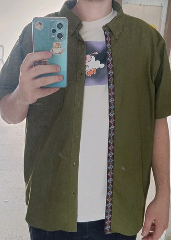 Converse Basic Woven Gömlek - Görsel 5