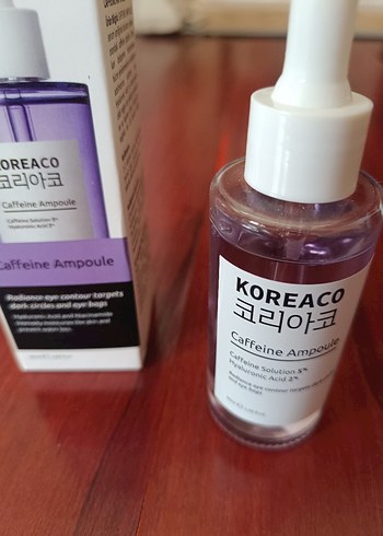 Koreaco gözaltı morlukları için Serumu