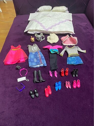 Barbie aksesuarlar