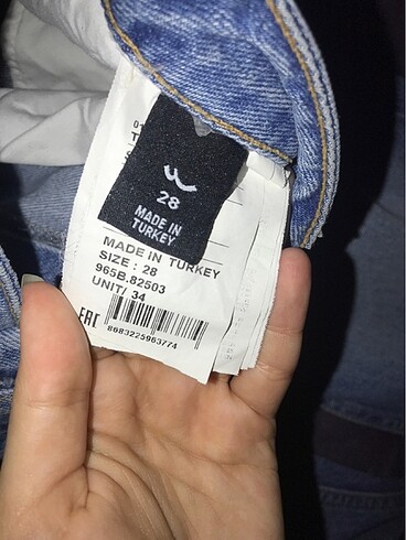28 Beden mavi Renk ltb kadın mavi kot pantolon
