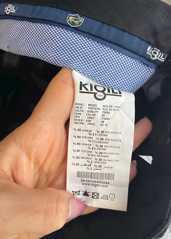 Lacivert Düğmeli Erkek Takım Elbise - Görsel 5