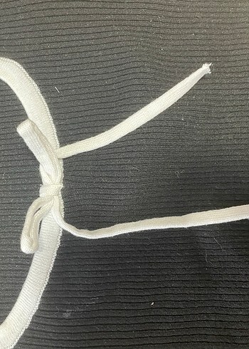 Siyah Halter Yaka Kadın Triko Kazak - Görsel 4