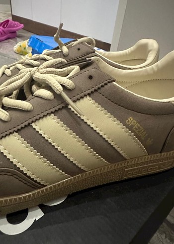 Kahverengi Spor Kadın Sneakers - Görsel 4