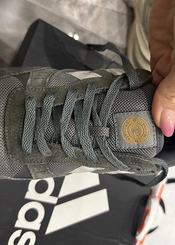 Gri Spor Sneakers - Görsel 3