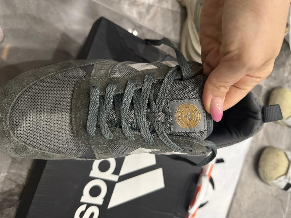 Gri Spor Sneakers - Görsel 3