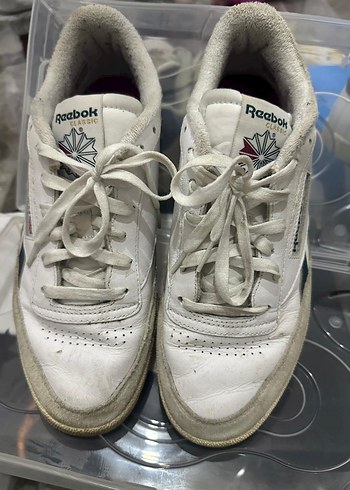 Reebok Beyaz Gri Kadın Spor Ayakkabı - Görsel 3