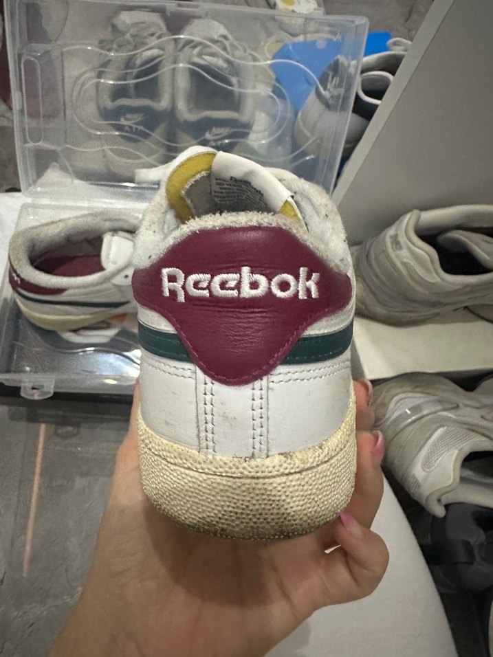 Reebok Beyaz Gri Kadın Spor Ayakkabı - Görsel 5