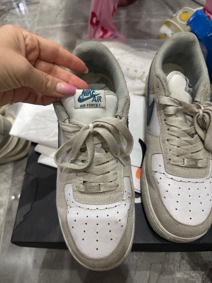 Reebok Beyaz Gri Kadın Spor Ayakkabı - Görsel 4