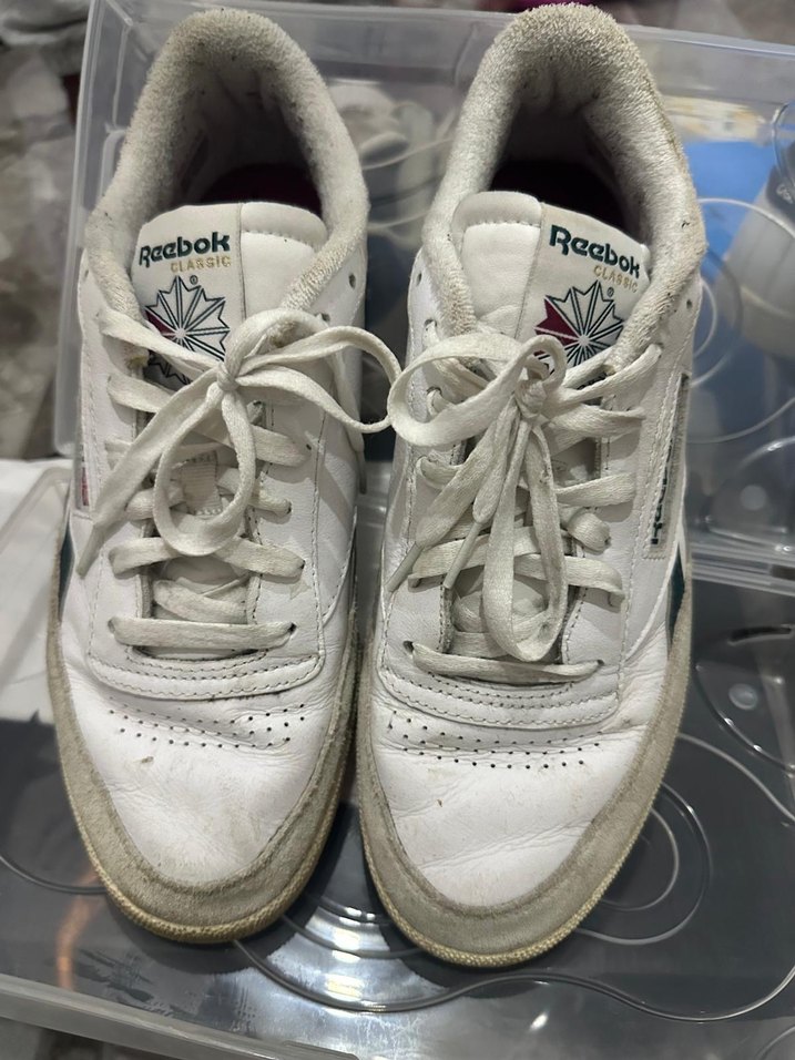 Reebok Beyaz Gri Kadın Spor Ayakkabı - Görsel 3