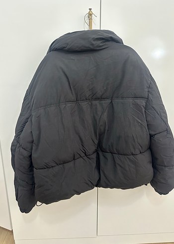 m Beden siyah Renk Bershka Siyah Kadın Sıcak Mont