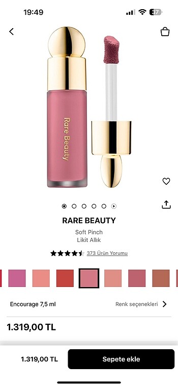 Rare beauty allık
