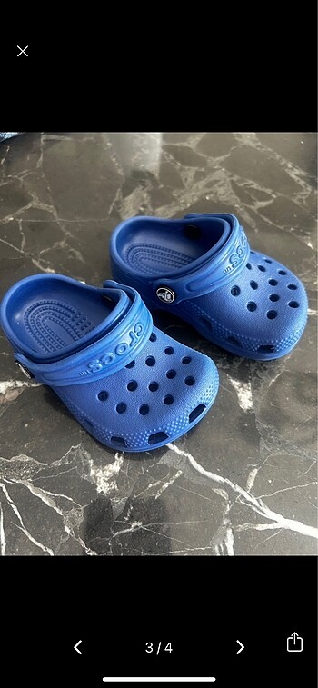 Bebek crocs terlik