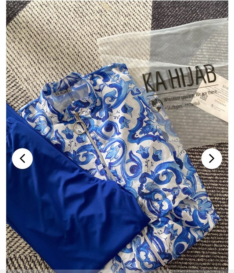 Ka Hijab marka Tesettür plaj kıyafeti haşema - Görsel 3