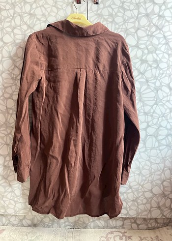 Kahverengi gömlek - Görsel 3