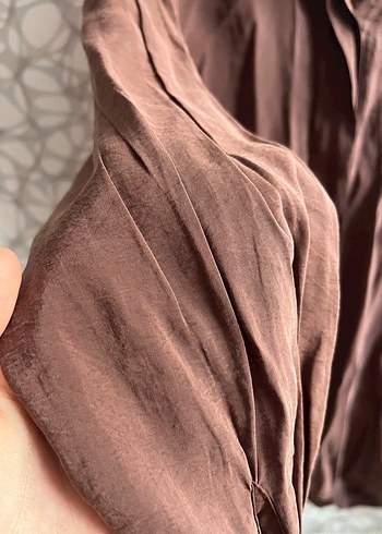 Kahverengi gömlek - Görsel 6