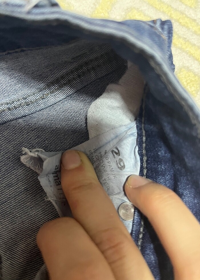 Dar kot pantolon - Görsel 5