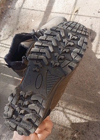 Gri Kamuflaj Desenli Erkek Outdoor Bot - Görsel 5