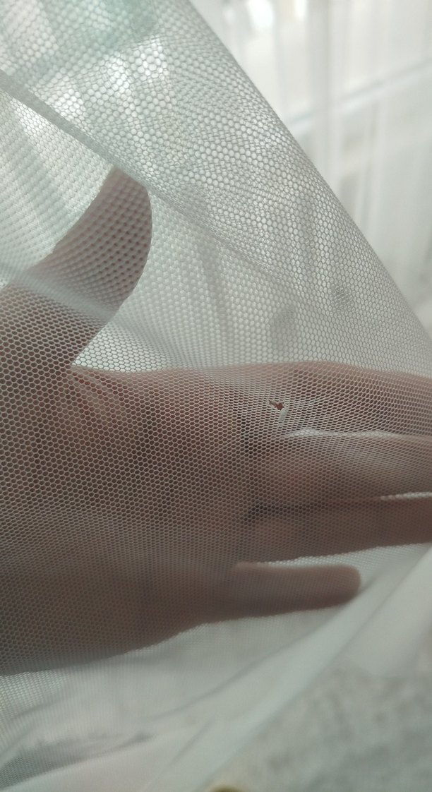 Modern Klasik Beyaz Tül Perde - Görsel 5