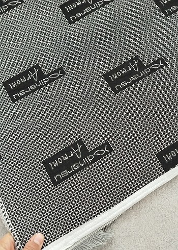 Gri Modern Desensiz Halı koridor giriş halıları - Görsel 4