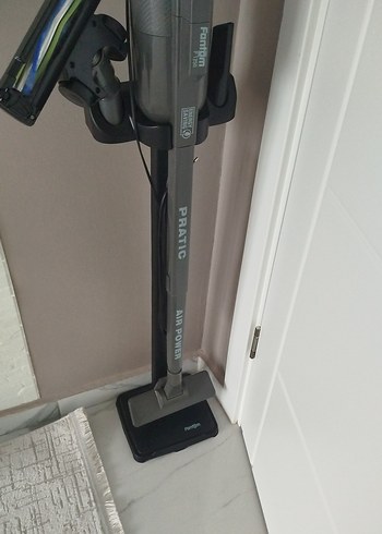 Gri Pratik Dikey Elektrikli Süpürge - Görsel 2