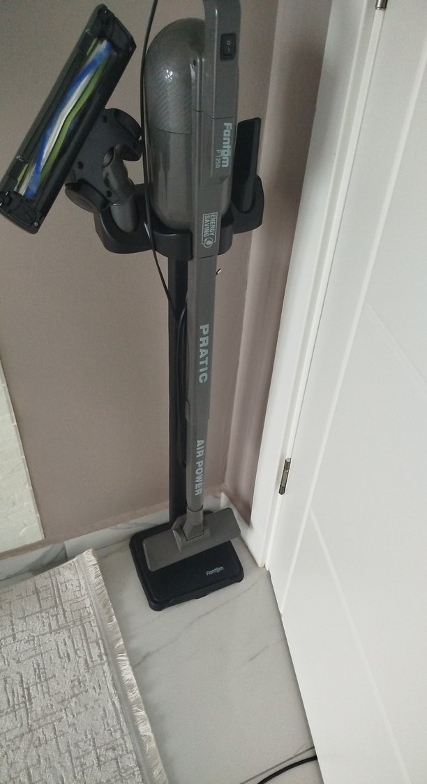 Gri Pratik Dikey Elektrikli Süpürge - Görsel 2