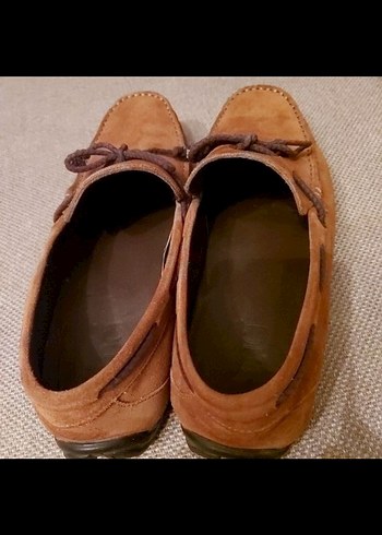 Kahverengi Süet Erkek Loafer Ayakkabı - Görsel 2