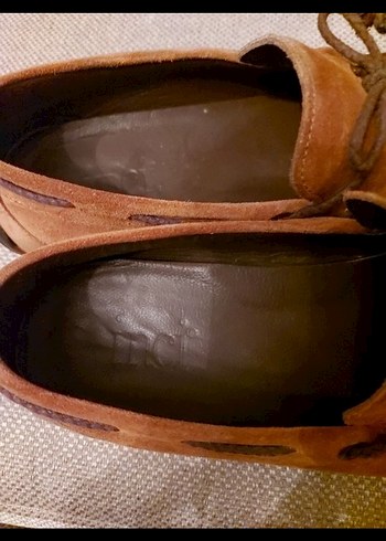 Kahverengi Süet Erkek Loafer Ayakkabı - Görsel 3