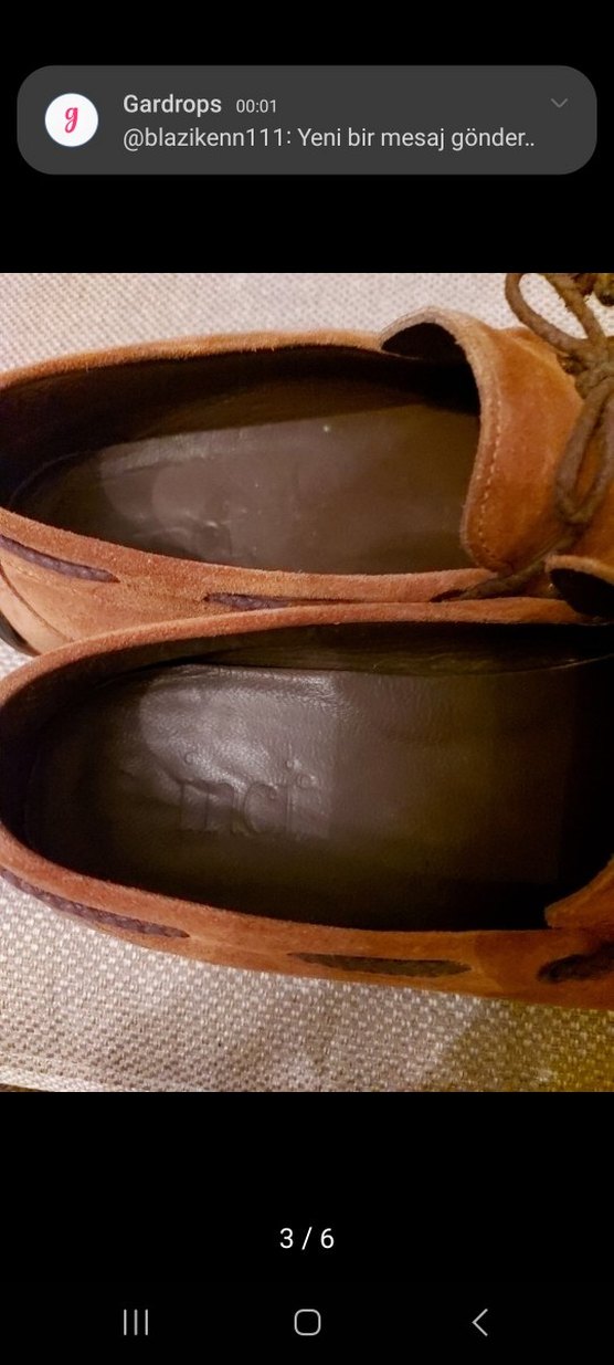 Kahverengi Süet Erkek Loafer Ayakkabı - Görsel 3