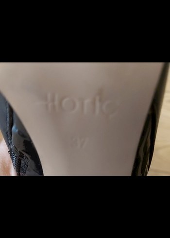 Siyah Deri Tokalı Stiletto Topuklu Kadın Bot - Görsel 4