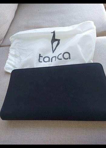 Siyah Süet Kadın Portföy Çanta - Görsel 3