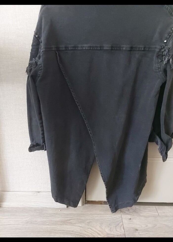 Dilvin Asimetrik kot ceket - Görsel 3