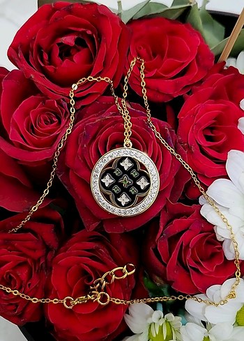 ÇELİK VİNTAGE MODEL KOLYE - Görsel 6