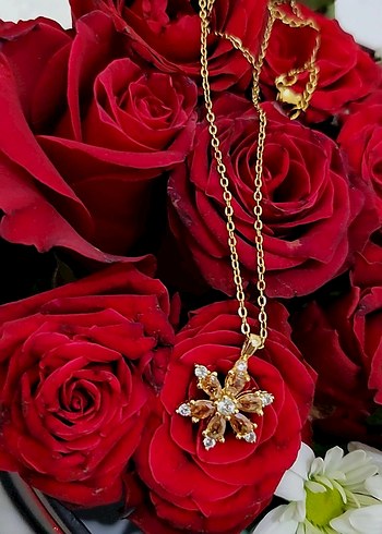 ÇELİK LOTUS ÇİÇEĞİ KOLYE - Görsel 6