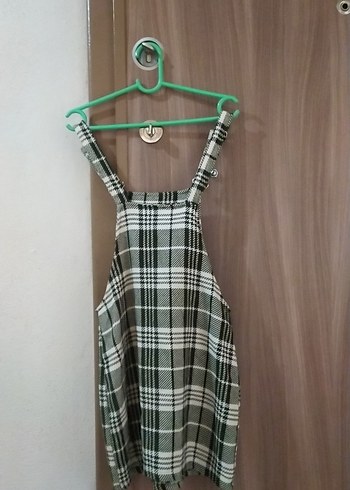 Ekose Desenli Elbise - Görsel 2