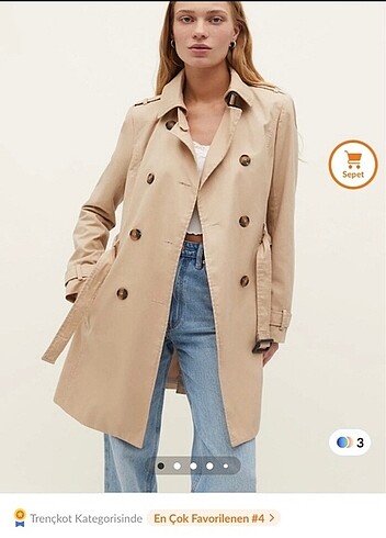Stradivarius stradivarius trençkot