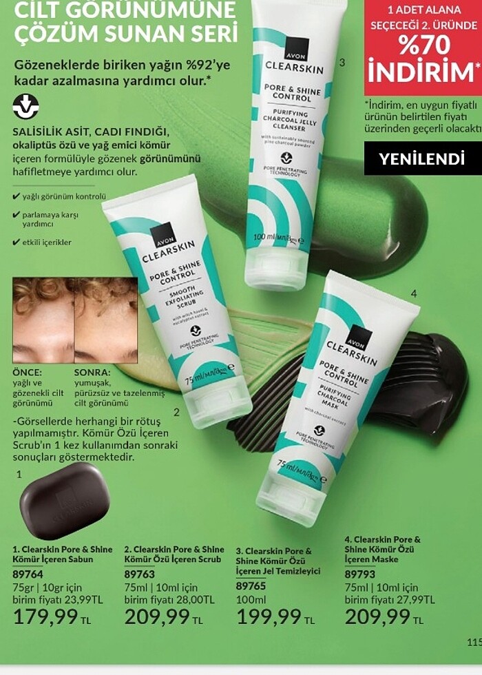 Yüz temizleme Jelleri detaylı görsel inceleyebilirsiniz  - Görsel 2