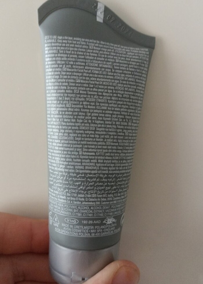 Soyulabilen yüz maskesi - Görsel 2