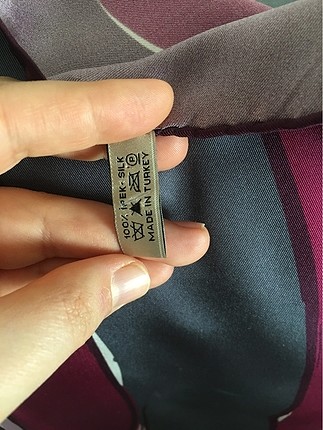 Beden mor Renk Beymen 0 İpek eşarp